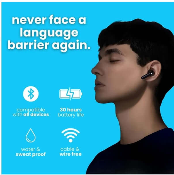Translator Earbuds - 144+ Languages Real-Time Translation