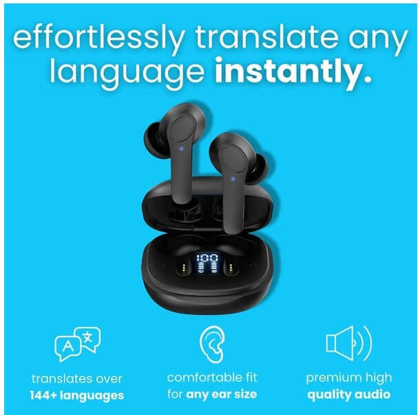 Translator Earbuds - 144+ Languages Real-Time Translation
