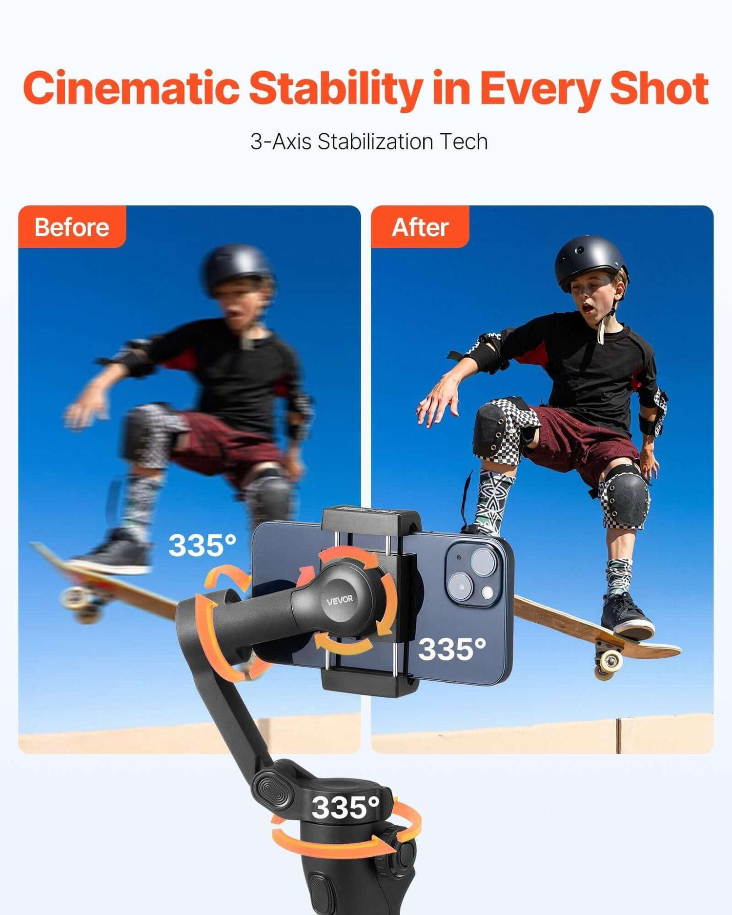 View details for Gimbal Stabilizer For Smartphone - 3-Axis Magic Gimbal Stabilizer For Smartphone - 3-Axis Magic