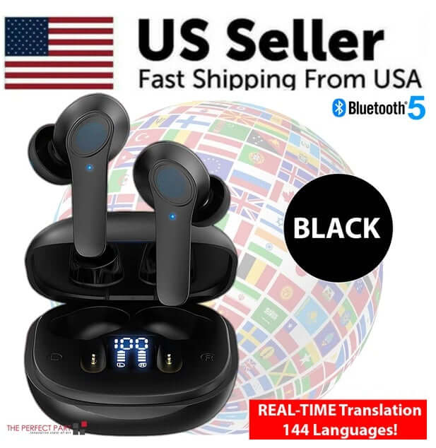 Translator Earbuds - 144+ Languages Real-Time Translation